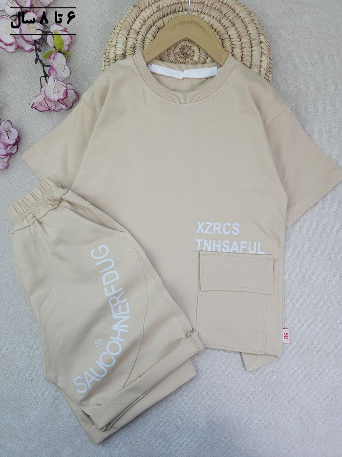 تیشرت و شلوارک پسرانه XZRCS - تصویر 3