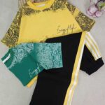 تیشرت و شلوار پسرانه طرح سنتی