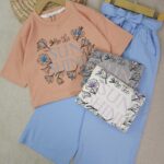 کراپ شلوار دخترانه shine