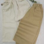 شلوار وایدلگ دخترانه کتان