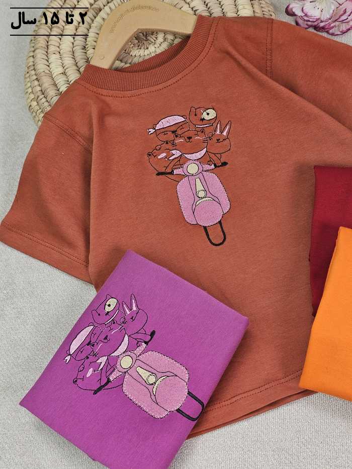 تیشرت تک اسپرت گربه های موتور سوار - تصویر 7