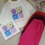 کراپ و شلوار دخترانه لیدا