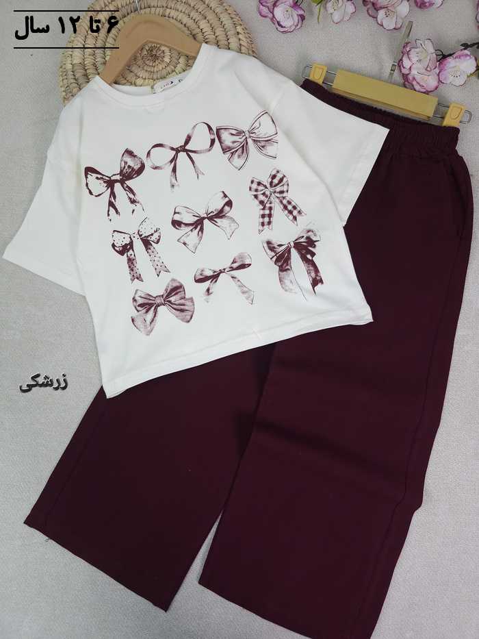 کراپ و شلوار دخترانه ملورین - تصویر 4