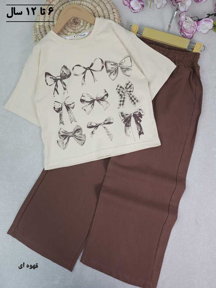 کراپ و شلوار دخترانه ملورین - تصویر 5