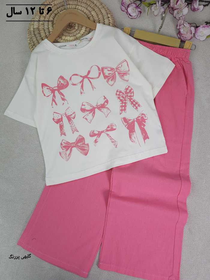 کراپ و شلوار دخترانه ملورین - تصویر 6