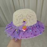 کلاه دخترانه حصیری