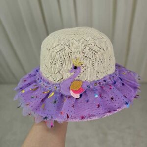 کلاه دخترانه حصیری