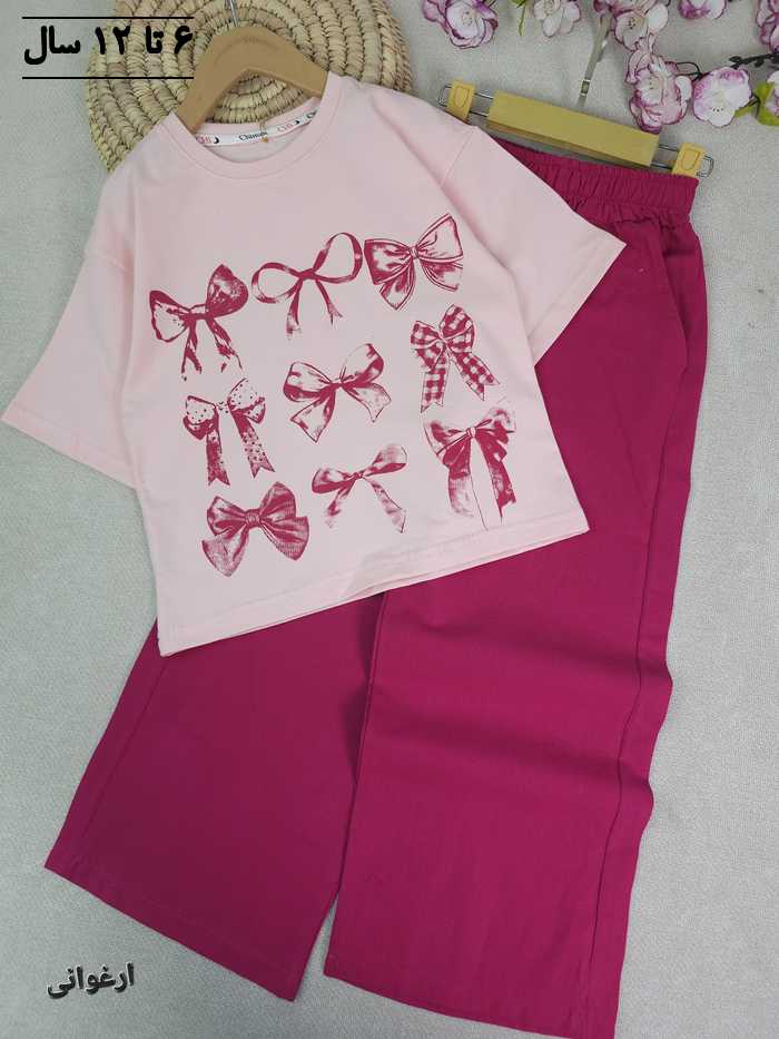 کراپ و شلوار دخترانه ملورین - تصویر 7
