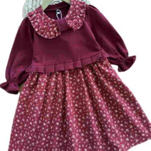 پیراهن دخترانه می گل