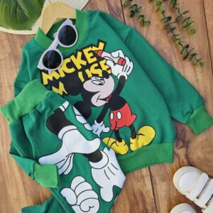 بلوز و شلوار اسپرت میکی نقاش