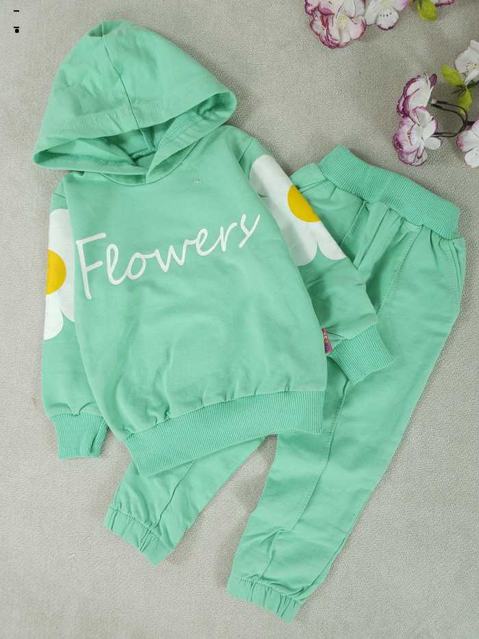 هودی و شلوار دخترانه فلاور - تصویر 4