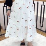 دامن دخترانه خامه دوزی