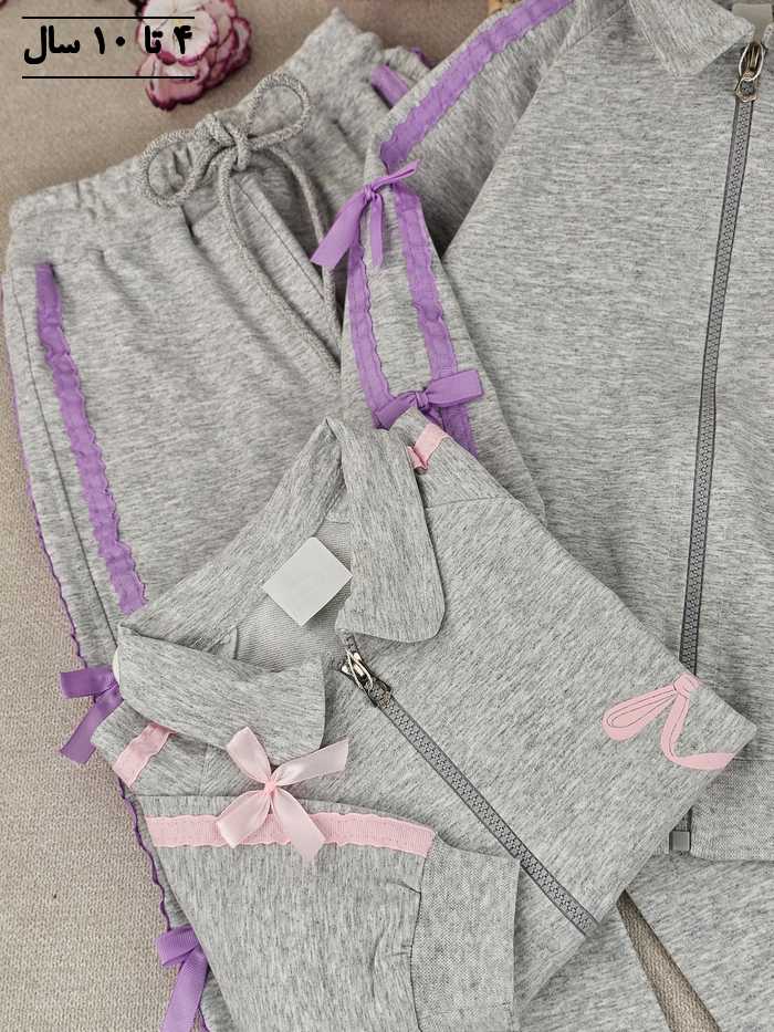 سیوشرت و شلوار دخترانه پاپیونی - تصویر 6