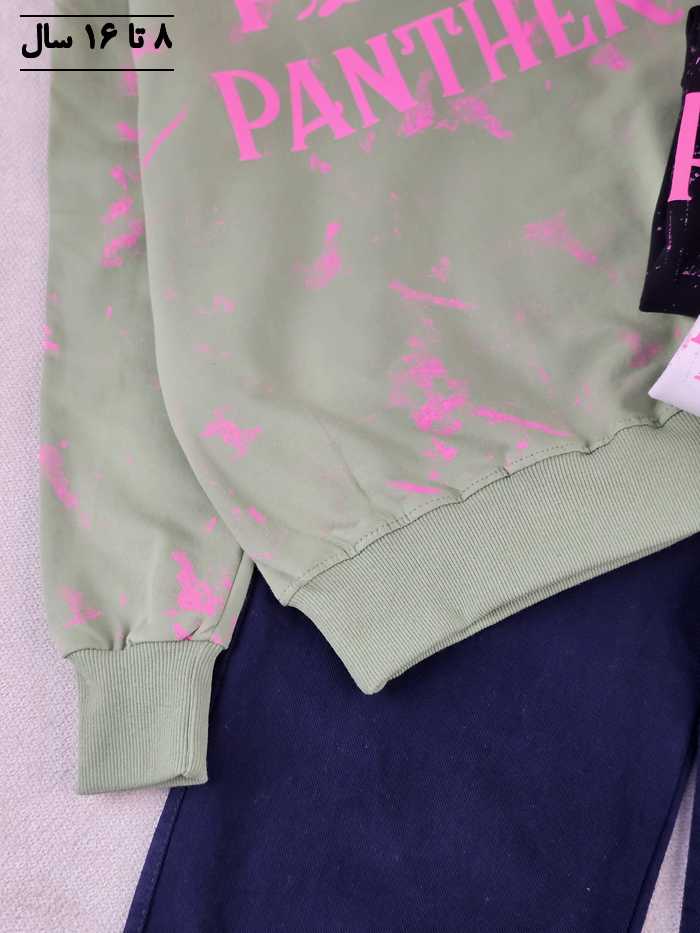 بلوز و شلوار اسپرت پلنگ صورتی - تصویر 8