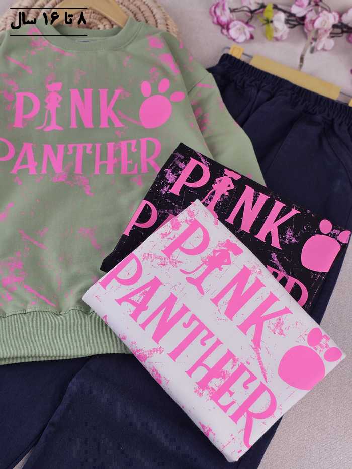 بلوز و شلوار اسپرت پلنگ صورتی - تصویر 6