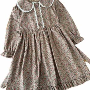 پیراهن دخترانه هایلین همراه با گیره