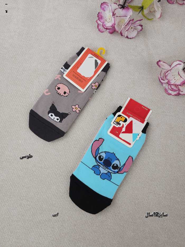 جوراب مچی دخترانه عروسکی - تصویر 7