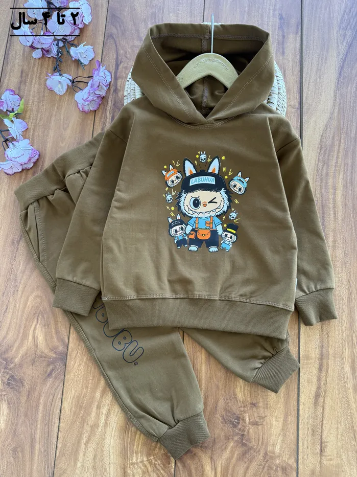هودی و شلوار پسرانه Labuhua - تصویر 3