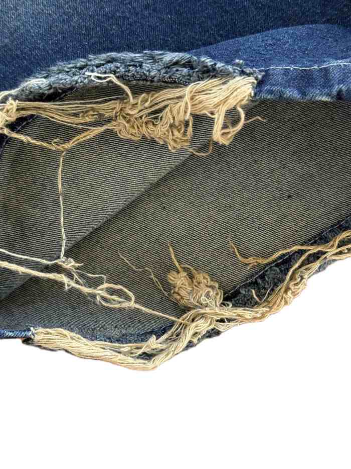 شلوار تک دخترانه لبه ریش - تصویر 7