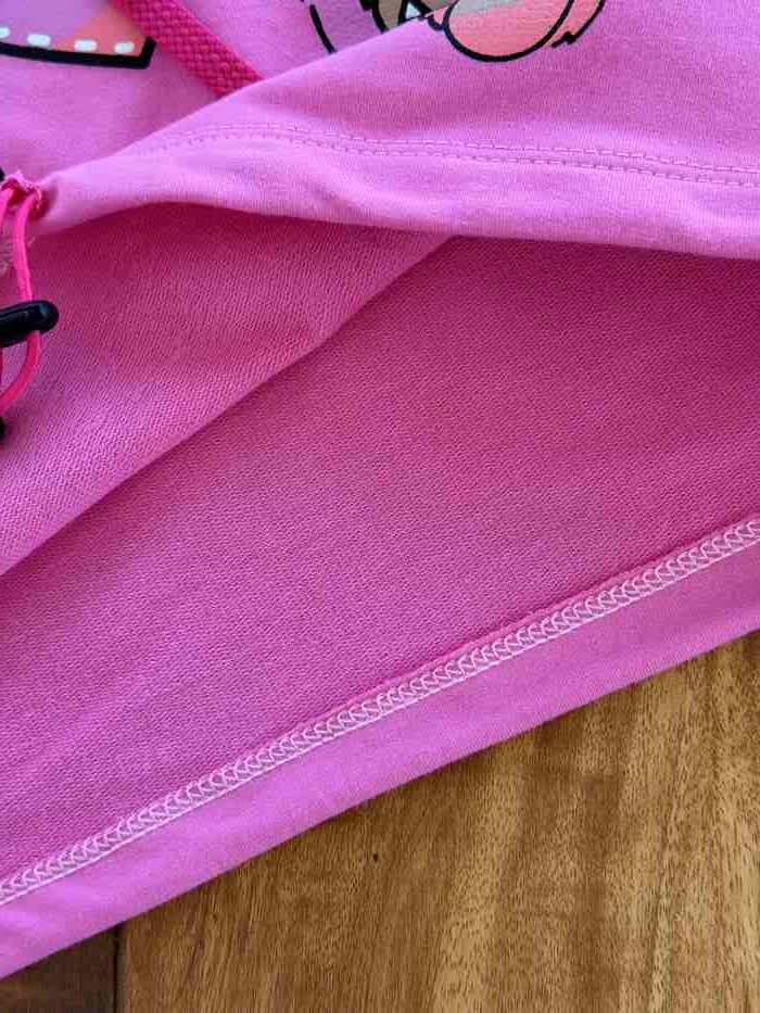 هودی کراپ دخترانه لبوبو - تصویر 8