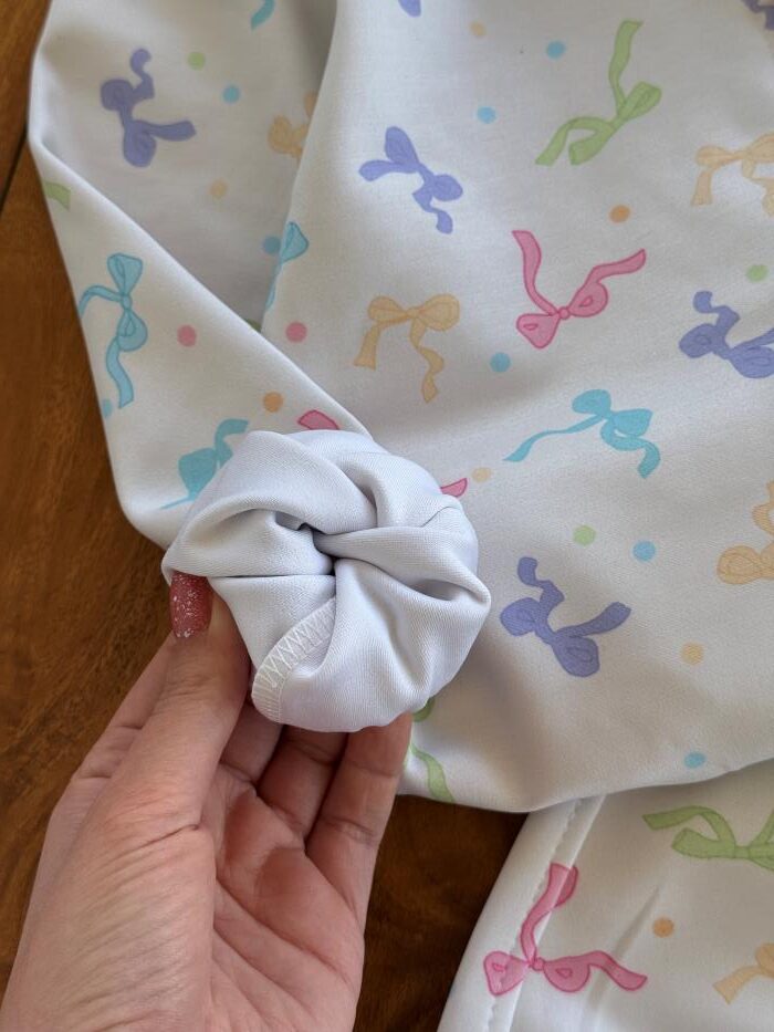 سوییشرت و شلوار دخترانه تمام چاپ پاپیون - تصویر 4