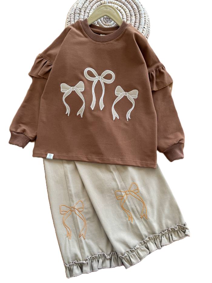 بلوز شلوار دخترانه ملودی - تصویر 3