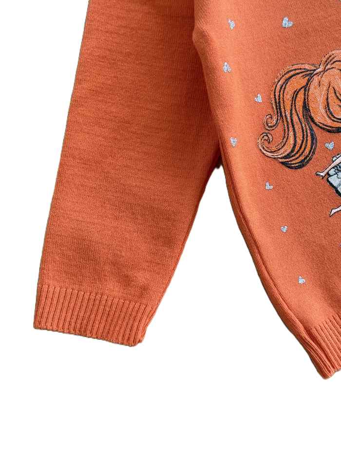 بلوز بافت دخترانه بادکنک - تصویر 7