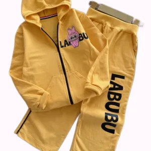 سویشرت و شلوار دخترانه لبوبو صورتی