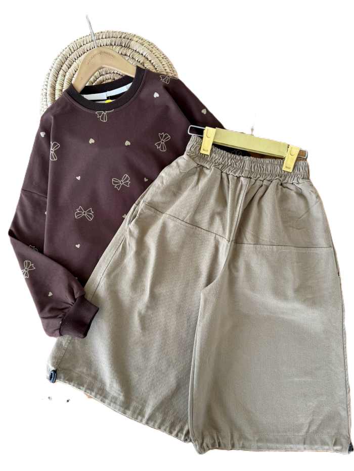 کراپ و شلوارک بیرونی رونیا - تصویر 4