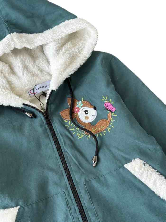 سیوشرت داخل خز دخترانه آهو - تصویر 4