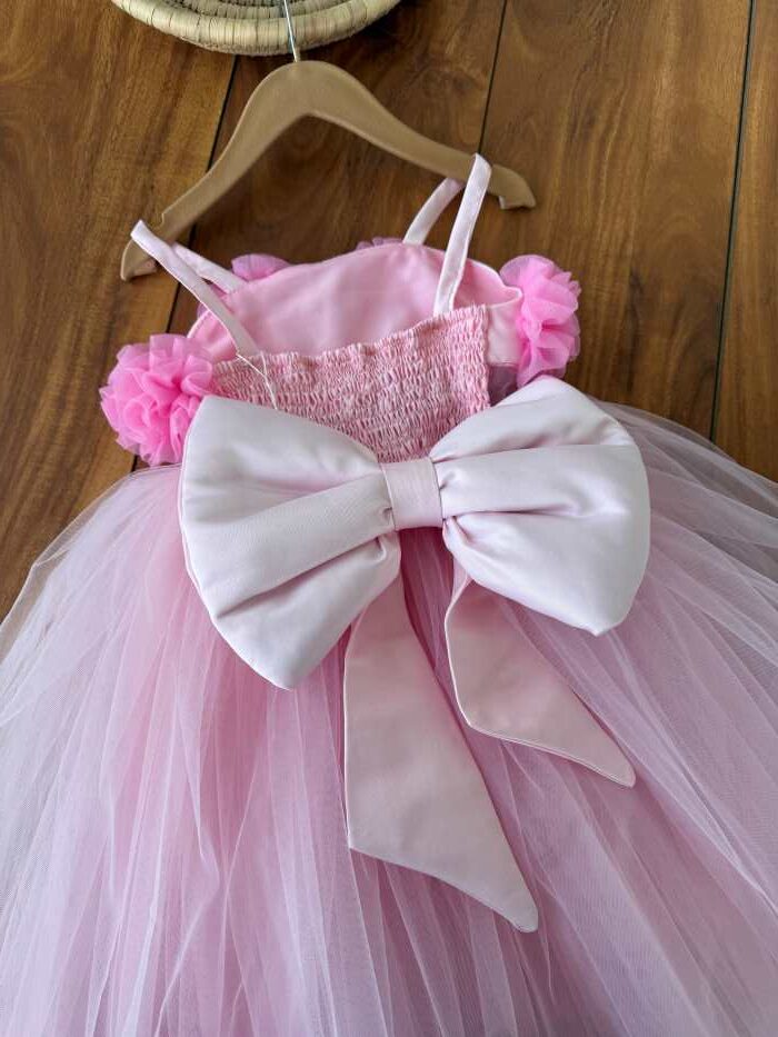 پیراهن عروس دخترانه نسترن - تصویر 7