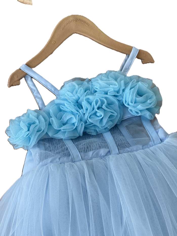 پیراهن عروس دخترانه نسترن - تصویر 3