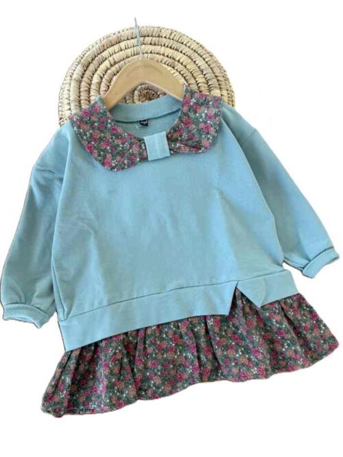 تونیک دخترانه نیلی