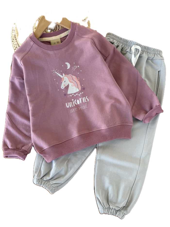 بلوز شلوار منزلی دخترانه دلان - تصویر 5