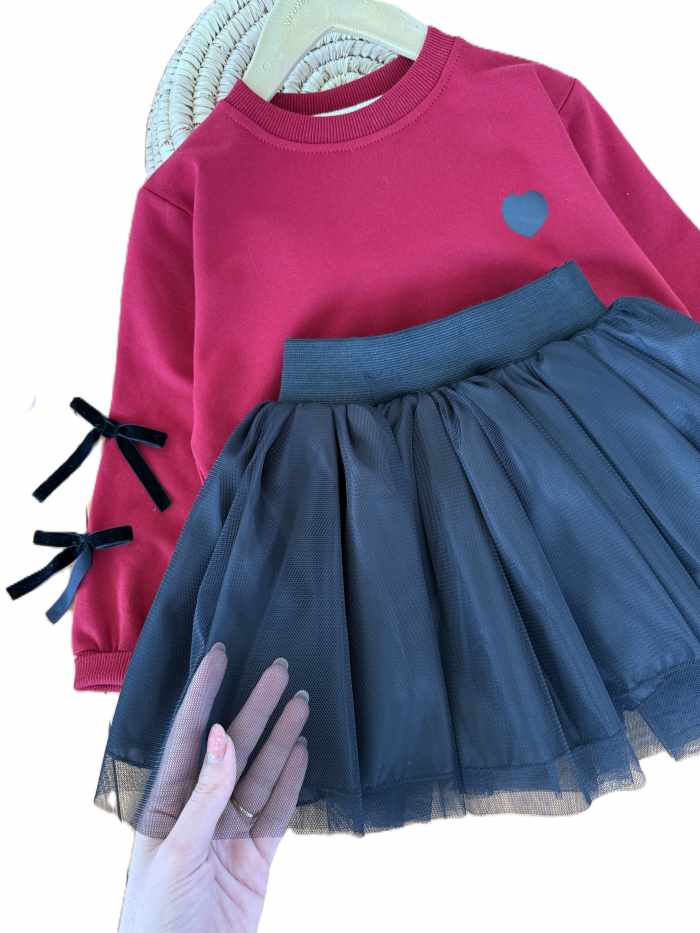 کراپ و دامن بیرونی نیلگون - تصویر 4