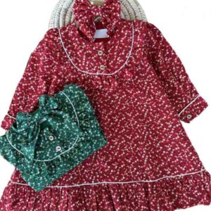 پیراهن دخترانه بیرونی دودگمه