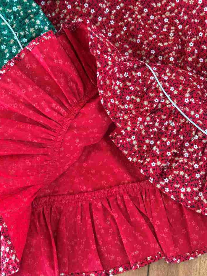 پیراهن دخترانه بیرونی دودگمه - تصویر 7