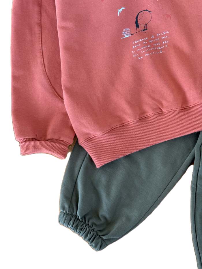 بلوز شلوار منزلی دخترانه دلارام - تصویر 8