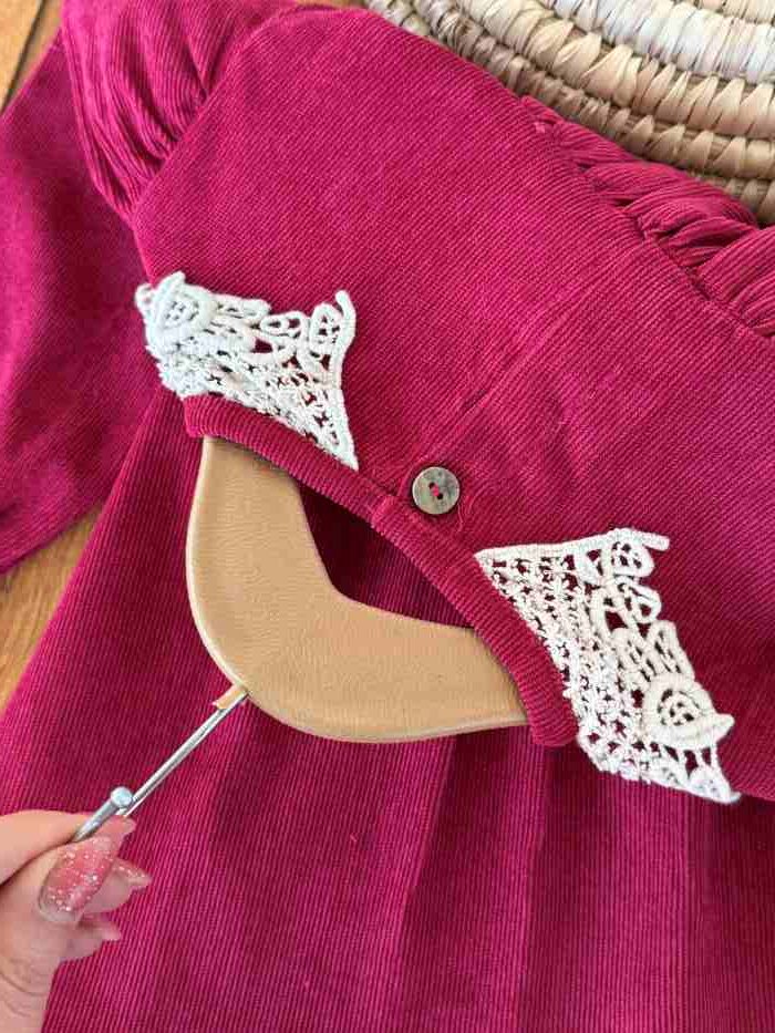 پیراهن بیرونی دخترانه گیلدا - تصویر 6