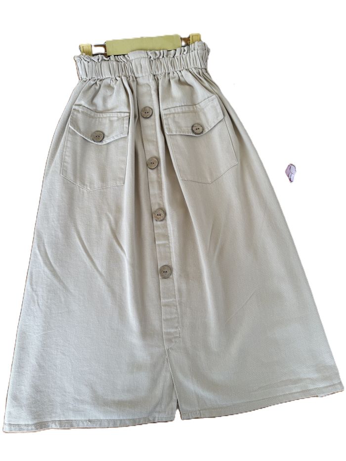 شومیز دامن بیرونی دخترانه دلسا - تصویر 7