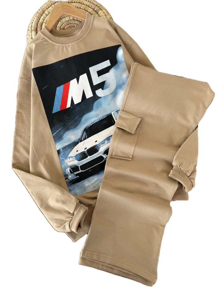 بلوز و شلوار دورس پسرانه M5 - تصویر 4