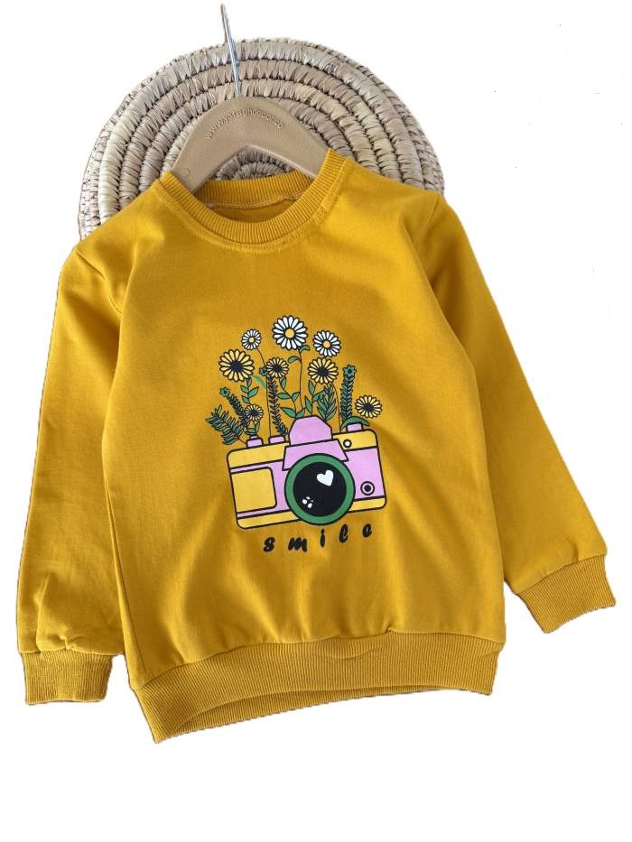 بلوز تک دورس دخترانه Smile - تصویر 3