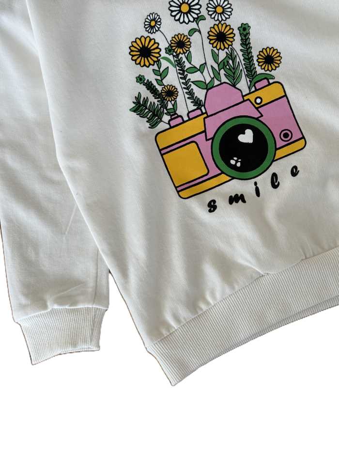 بلوز تک دورس دخترانه Smile - تصویر 6