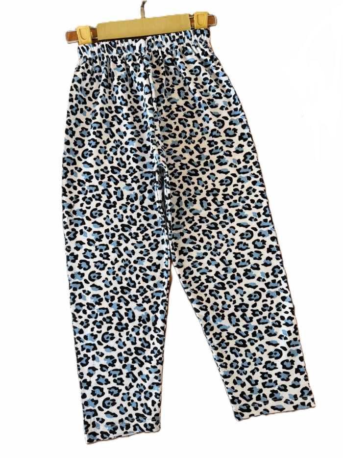 شلوار فانریپ دخترانه پلنگی - تصویر 3