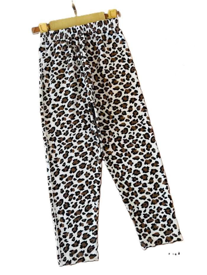 شلوار فانریپ دخترانه پلنگی - تصویر 5