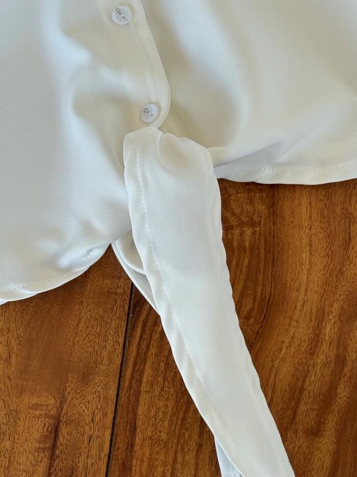 شومیز دخترانه گره ای - تصویر 5