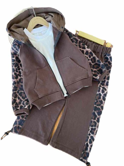 سه تیکه دخترانه دورس لاکرادار پلنگی