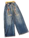 شلوار جین نیم بگ اسپرت برسام