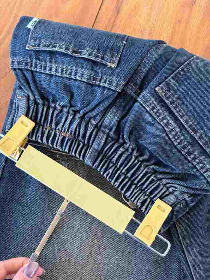 شلوار جین بگ دخترانه ریما - تصویر 3