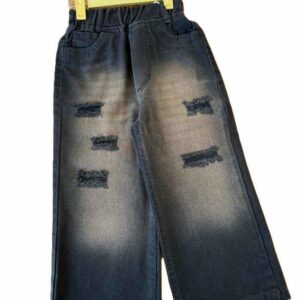 شلوار جین نیم بگ اسپرت سپند